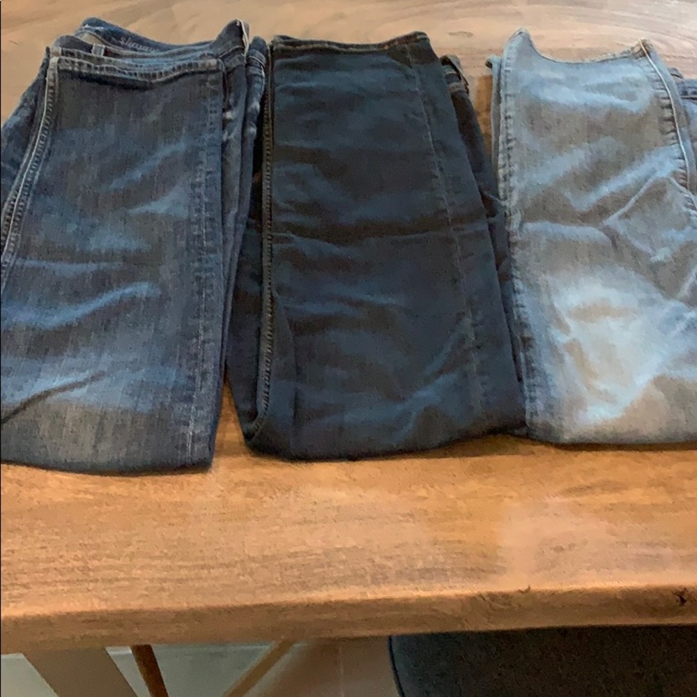3 pair 7 jeans size 36 slimmy